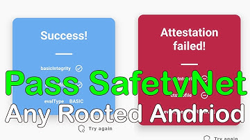 Pass SafetyNet on any Rooted Android Device i.e Pixel 4a 5g, Pixel 5, Oneplus 8T. 01-21-2021