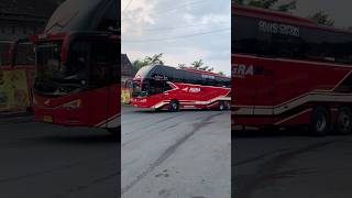 2Unit Bus Agra Mas Tronton Siap Berangkat Dari Trml Purwantoro