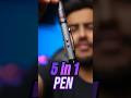5 in 1 Pen with amazing features, amazon gadget #shorts