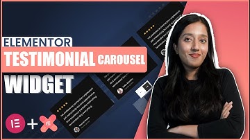 Elementor Testimonial Carousel Widget | Tutorial 2024