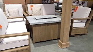 AGIO VALMAR 5- PIECE OUTDOOR FIRE SEATING SET Shop with us at Costco!!!