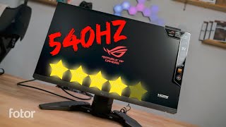 Самый быстрый монитор в мире! Asus PG248QP 540hz