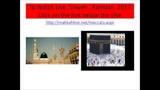 Makkah & Madina Live  from  The Holy Mosques 24/7