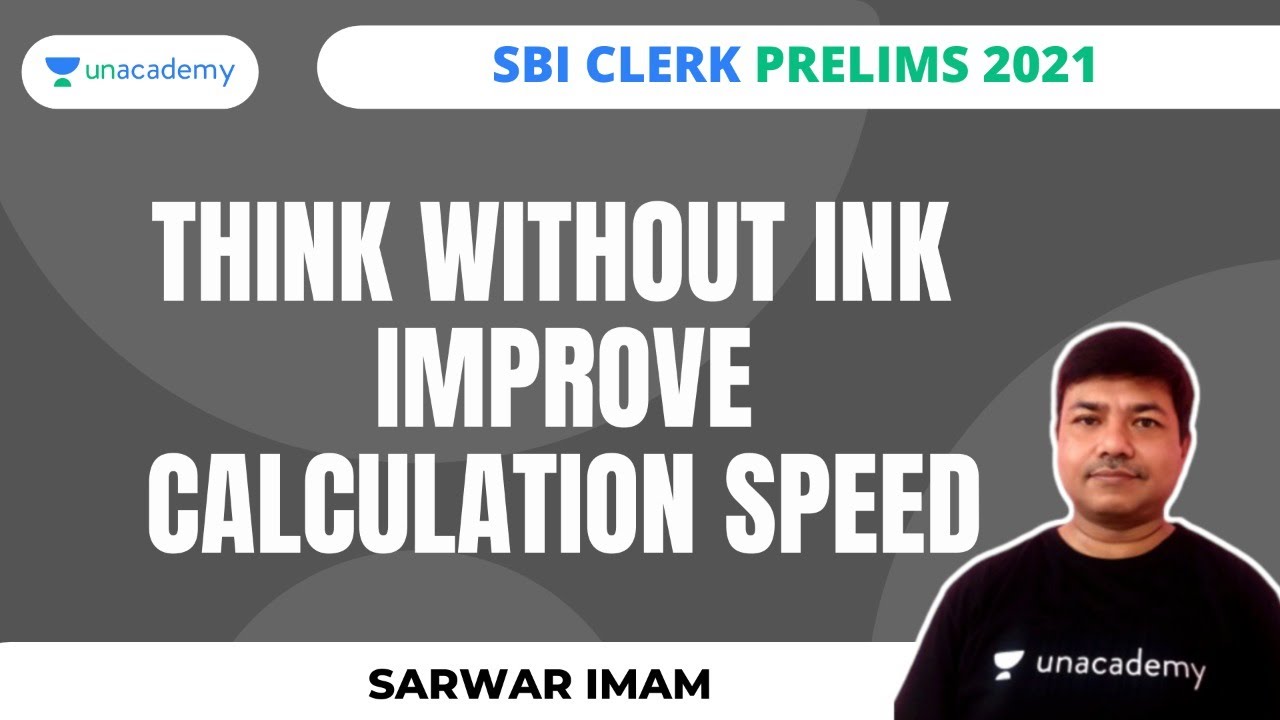 Think without Ink | Improve your Calculation Speed - Part 3 |IBPS/SBI ...