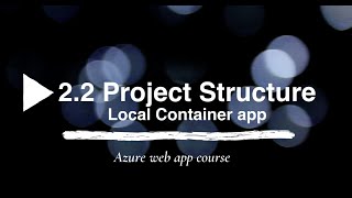 Python project structure for Azure web apps