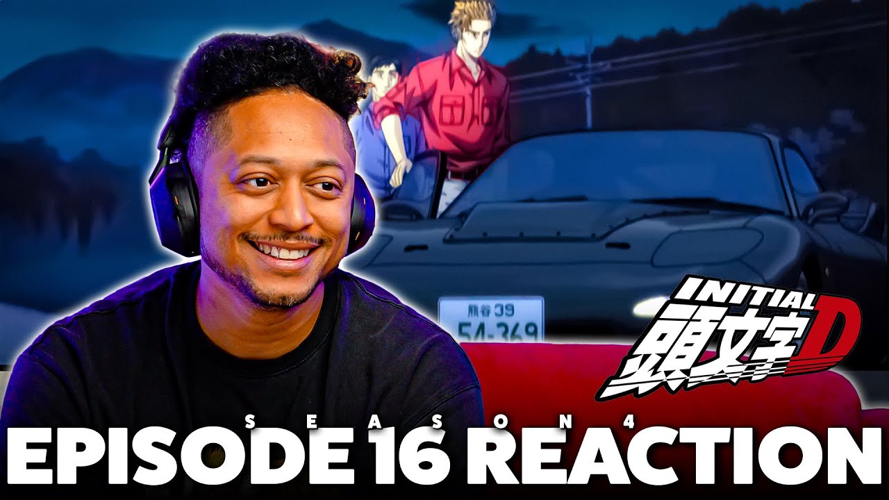 Baby let me Drive your CAR! Initial D SEASON 4 EPISODE 16 REACTION!