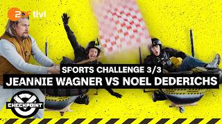 Die verrücktesten Fahrzeuge in der Sports Challenge mit den Creatorn | Checkpoint ZDF