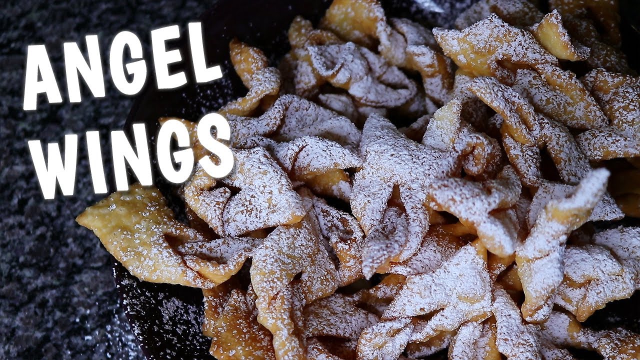 how-to-make-angel-wings-easy-recipe-crostoli-youtube