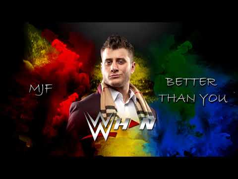 AEW MJF Better Than You Entrance Theme AE Arena Effects
