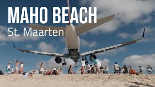 Maho Beach Plane Spotting | St. Maarten | SXM