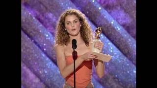 Keri Russell Wins Best Actress TV Series Drama - Golden Globes 1999