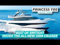 Best of British? Inside this all-new $8m flybridge | Princess Y80 yacht tour | Motor Boat &amp; Yachting