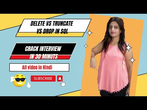 SQL Delete Vs Truncate Vs Drop | Difference between SQL delete, truncate, and drop #viralvideo