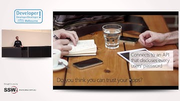 How to go on the Cyber-Offence (before online attackers do) – Troy Hunt | DDD Melbourne