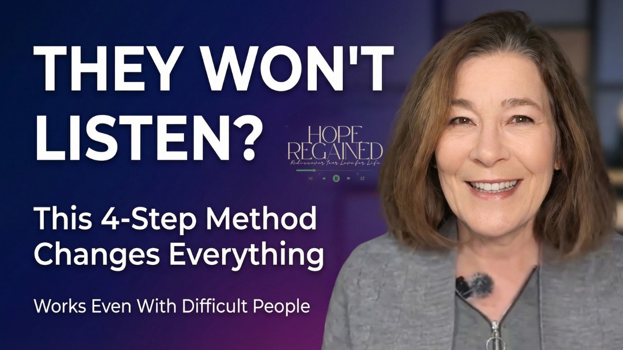 They Won't Listen? This 4-Step Method Changes Everything (Works Even With Difficult People)