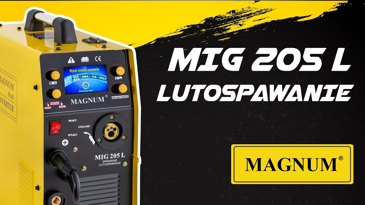 Spawarka Magnum MIG 205L - zestaw