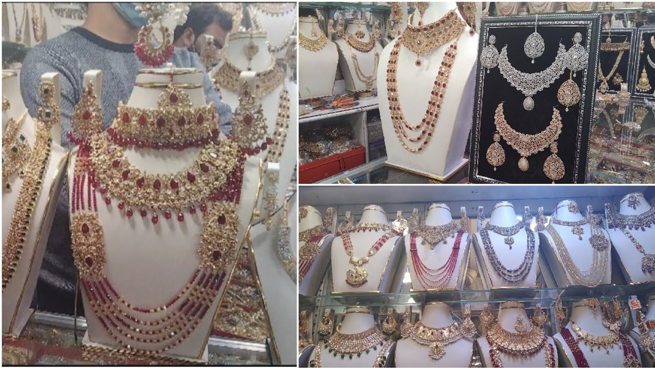 Bridal Artificial Jewellery Sets with 