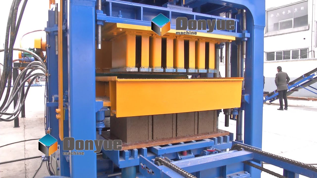 Автоматический вибропресс для производства блоков qt4 -15 из Китая