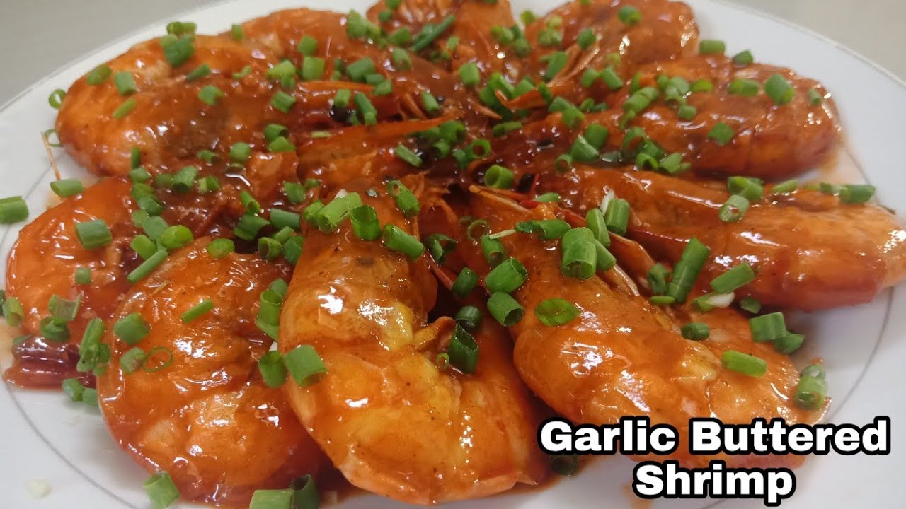 Hipon with Ketchup mas Pinasarap||Spicy Buttered Garlic Shrimp#hipon# ...