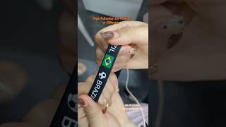 Print Complex Designs on Silicone#shorts #uvprinting #wristband #watchband #customprinting