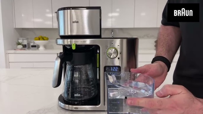 Braun MultiServe Coffee Machine - How To Brew Coffee - YouTube