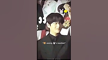 Did you notice it 😳⁉️Jealous Jungkook took revenge after Tae teased him 🙈 #shorts #taekook #ytshorts