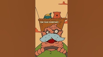 Nigel and Marmalade take a ride in a hot air balloon taxi #animation #nigelandmarmalade