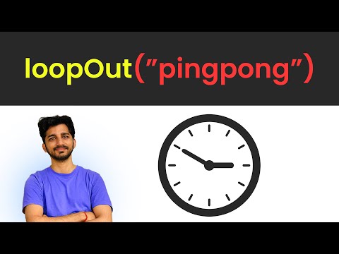 LoopOut & PingPong Expression in After Effects | Smooth Animation Tricks!