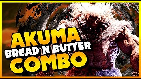 EASY AKUMA COMBO GUIDE FOR BEGINNERS! | Street Fighter 6 PS5 Gameplay #SF6  #Akuma