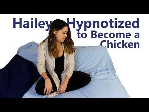 Hailey Hypnotized to Become a Chicken