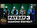 Payday 3. Diamond district. Stealth. Solo.  Грабим ювелиров. Геймплей. Советы новичкам.