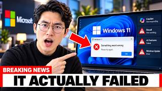 Microsoft FREAKS OUT After Windows 11 AI Features FAIL in Real Use!