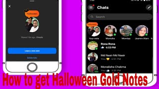 How to Get Halloween Gold Notes On Messenger Messages (New Update 2024) screenshot 5