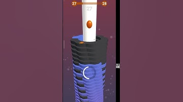 Stack Ball - Crash Platforms Level 27 #shorts