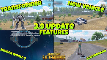 Bgmi/PUBG 3.9 TRANSFORMER Update Is Here 😃 New Recall , Neon Town | Tips & Tricks