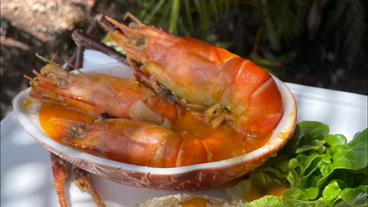 Fricassée de ouassous de mamie Komès