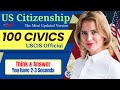 2024 random 100 civics questions and answers - U.S. citizenship interview I N400 Interview