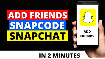 How To Add Friends By Snapcode on Snapchat 2022 ( Android + ios iPhone ) How To Add Snapchat friends