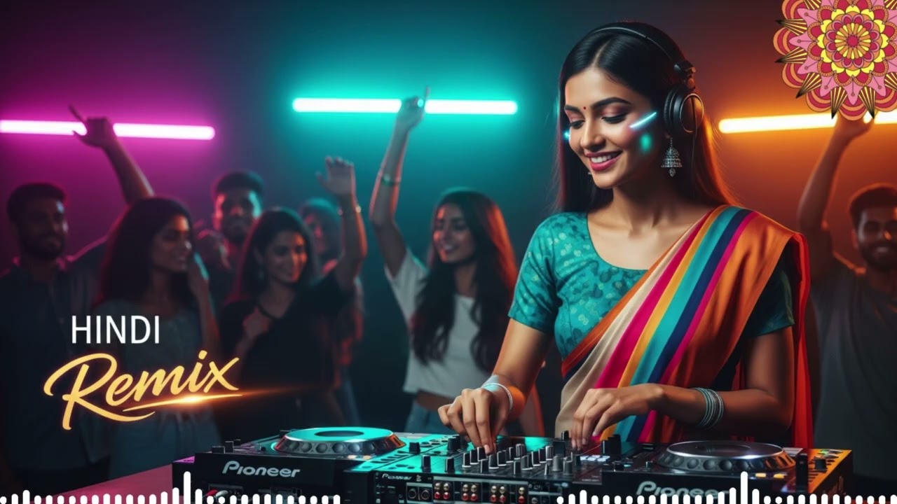 Bollywood Neon Remix 2025 🌌 India Dreamwave Pulse | Desi Night Energy