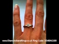 Three Stone Diamond Ring Emerald Cut and Tapered Baguettes 0 50 Carat G VS Platinum Setting Three Stone Diamond Ring Emerald Cut and Tapered Baguettes 0 50 Carat G VS Platinum Setting