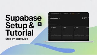 Supabase Tutorial | Create Account & Explore Features (Step-by-Step Guide) #ai #supabase