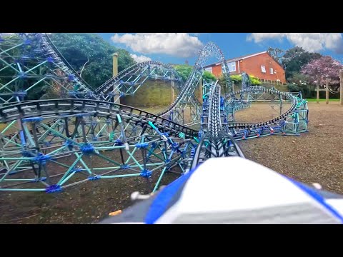 GIANT! K'nex Roller Coaster - POV