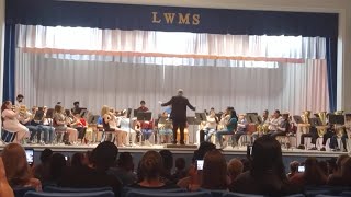 The Dragon Lord by lake weir Middle school beginning band 2022