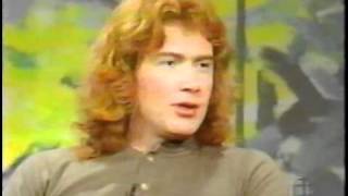 Megadeth  Dave Mustaine Interview (CBC's Midday 1995)