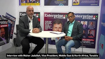 Interview: Maher Jadallah, Vice President, Middle East & North Africa, Tenable | GITEX 2025 Dubai