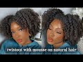DEFINED TWISTOUT WITH MOUSSE ON TYPE 4 NATURAL HAIR | KENSTHETIC