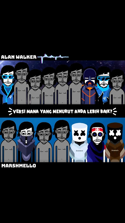 incredibox alan walker faded vs incredibox marshmello alone #apk #incredibox