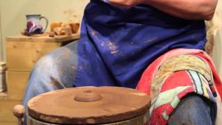 Celebrity Throwing a knob on a lid - How to make a Pottery Tea Pot - Part 4 Profile