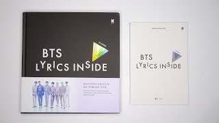 [ASMR] Unboxing BTS 방탄소년단 Lyrics Inside