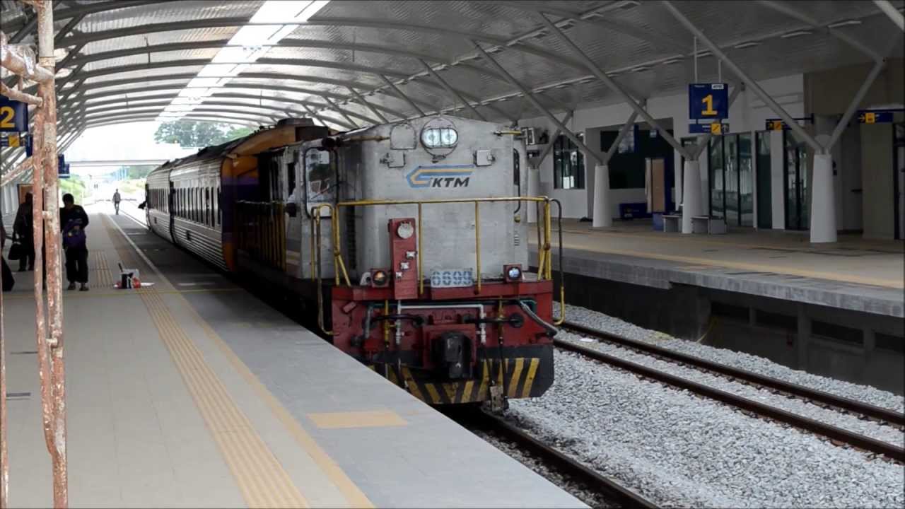 10/5/2013 KTM KM35 Sungai Petani Yard, KM33.5 Sungai Petani Station